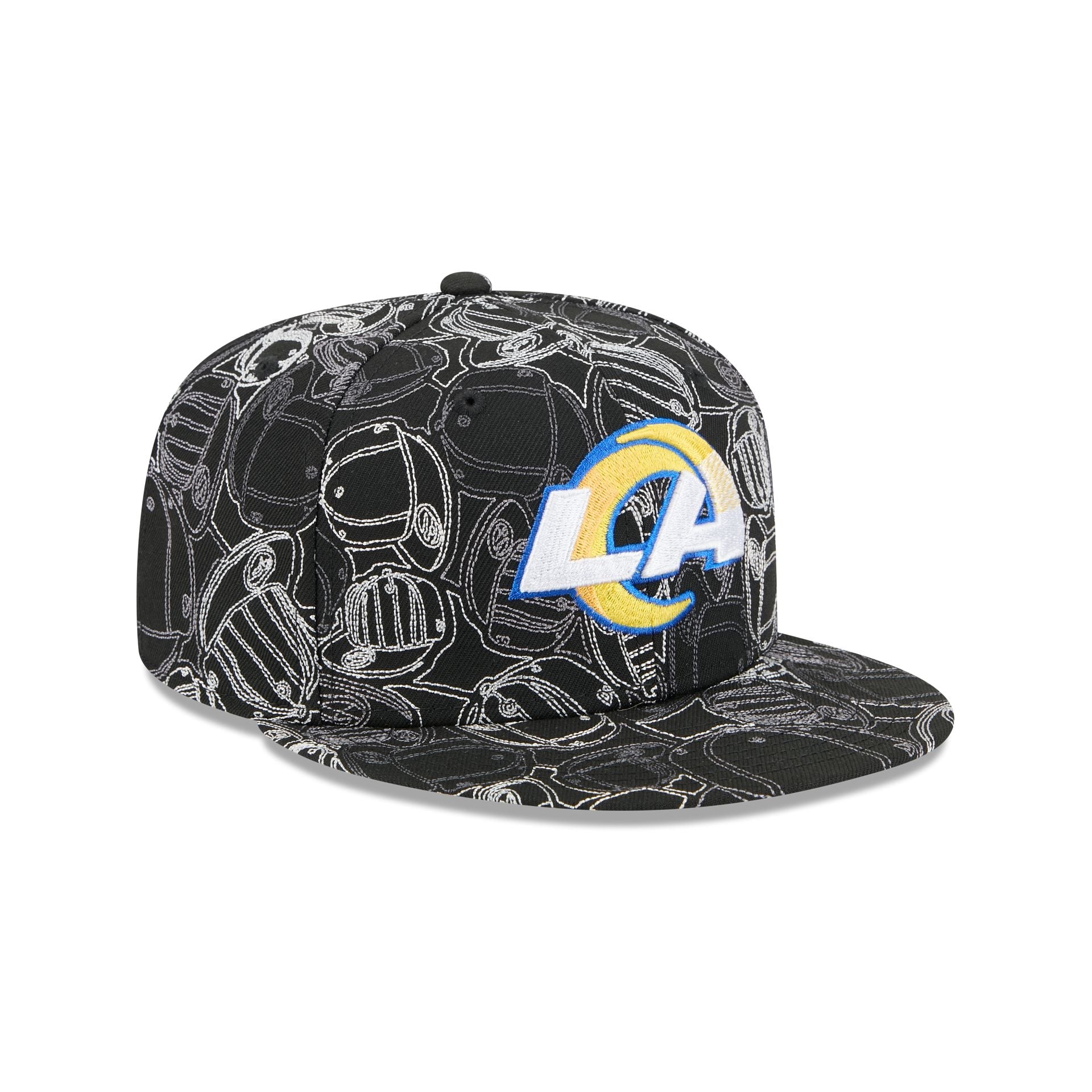 Los Angeles Rams Cap Scramble 59FIFTY Fitted Hat