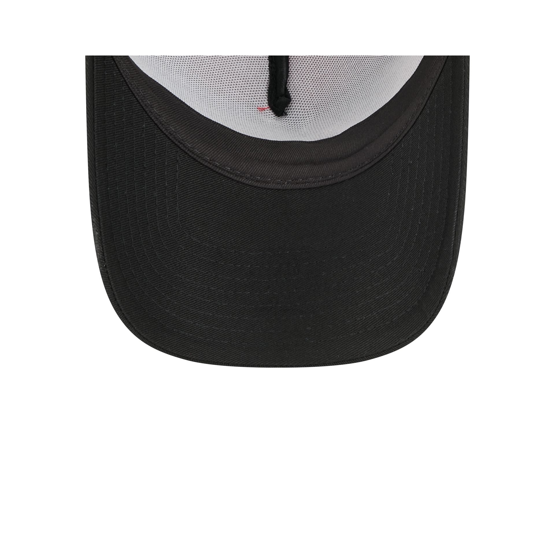 Los Angeles Lakers Evergreen Check 9FORTY A-Frame Trucker Hat