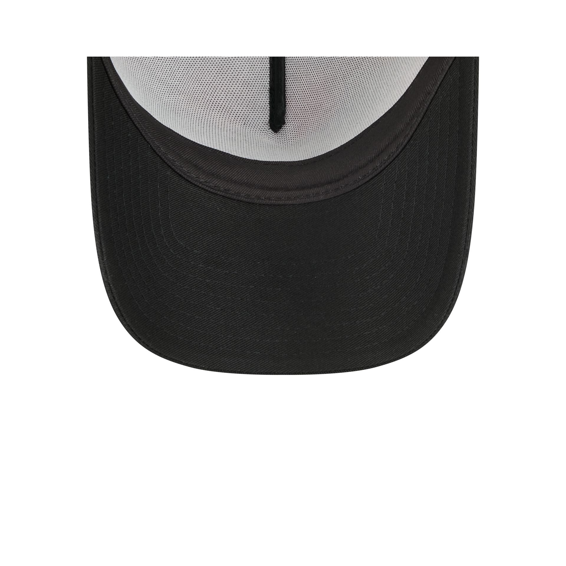 New York Knicks Evergreen Check 9FORTY A-Frame Trucker Hat