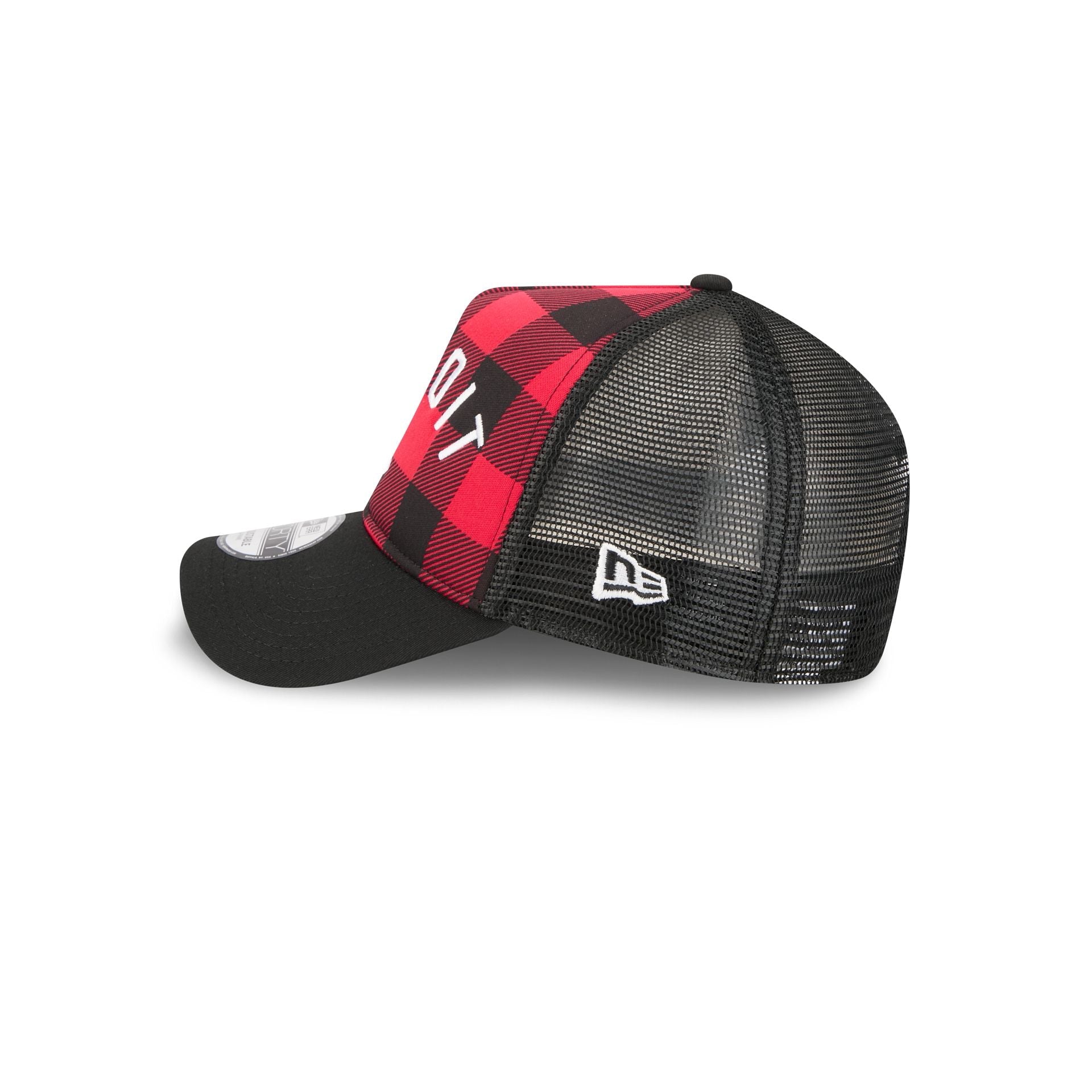 Detroit Tigers Evergreen Check 9FORTY A-Frame Trucker Hat