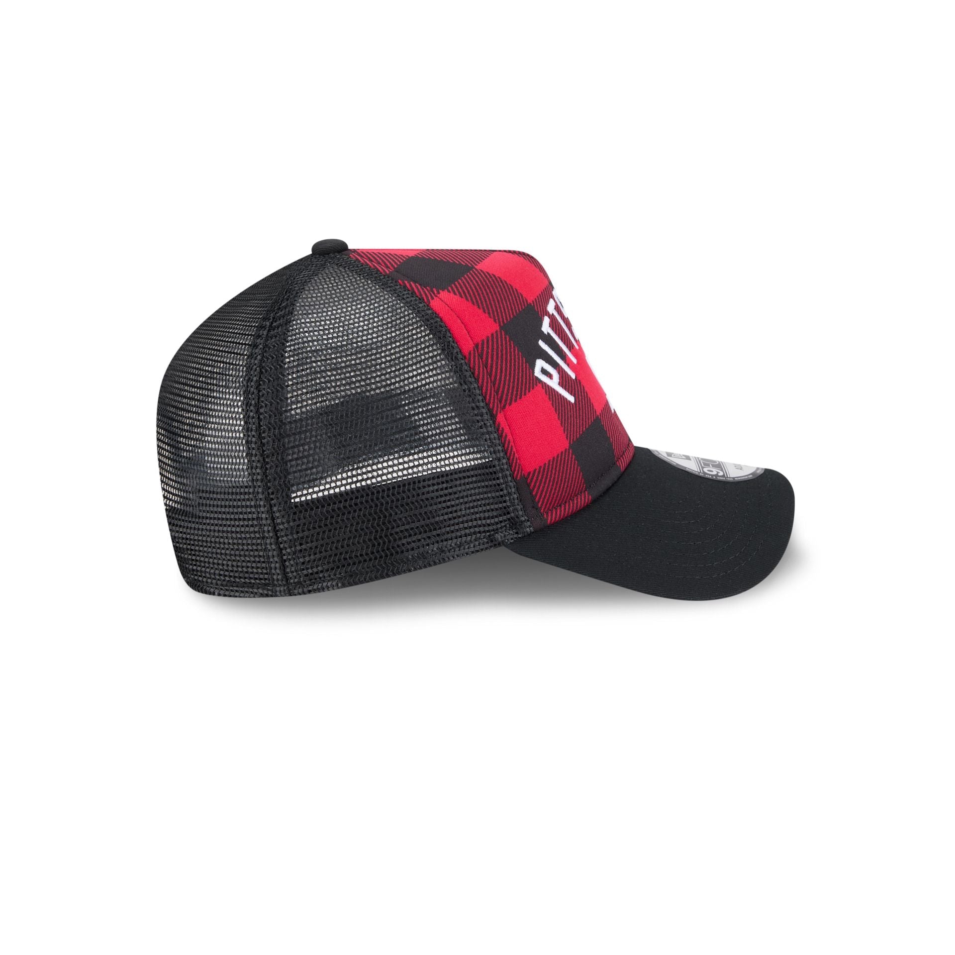 Pittsburgh Penguins Evergreen Check 9FORTY A-Frame Trucker Hat