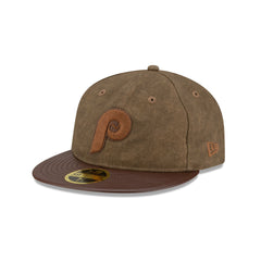 Philadelphia Phillies Utility Linen Retro Crown 59FIFTY Fitted Hat