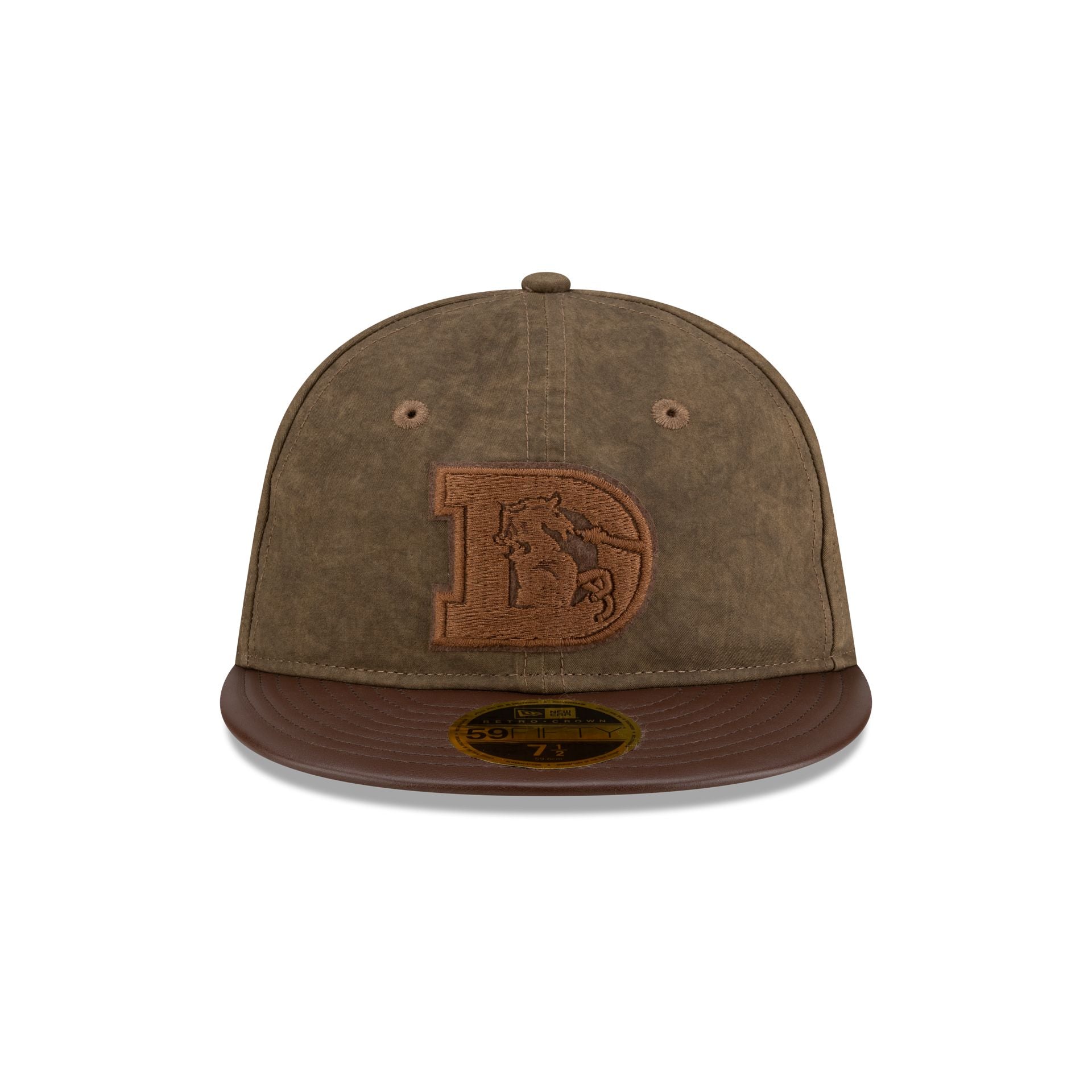 Denver Broncos Utility Linen Retro Crown 59FIFTY Fitted Hat