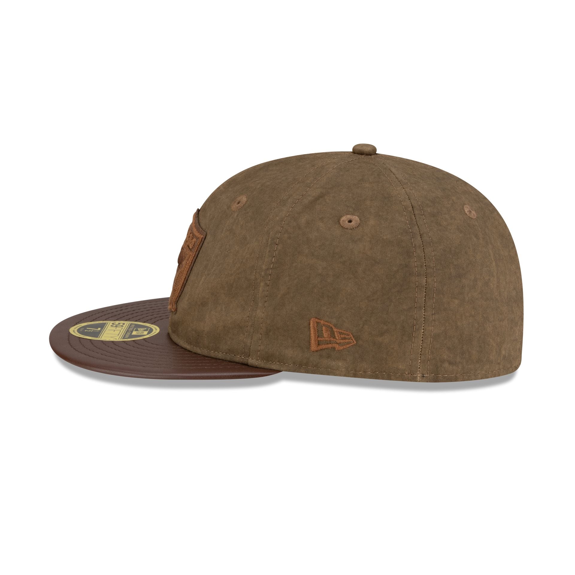 Las Vegas Raiders Utility Linen Retro Crown 59FIFTY Fitted Hat