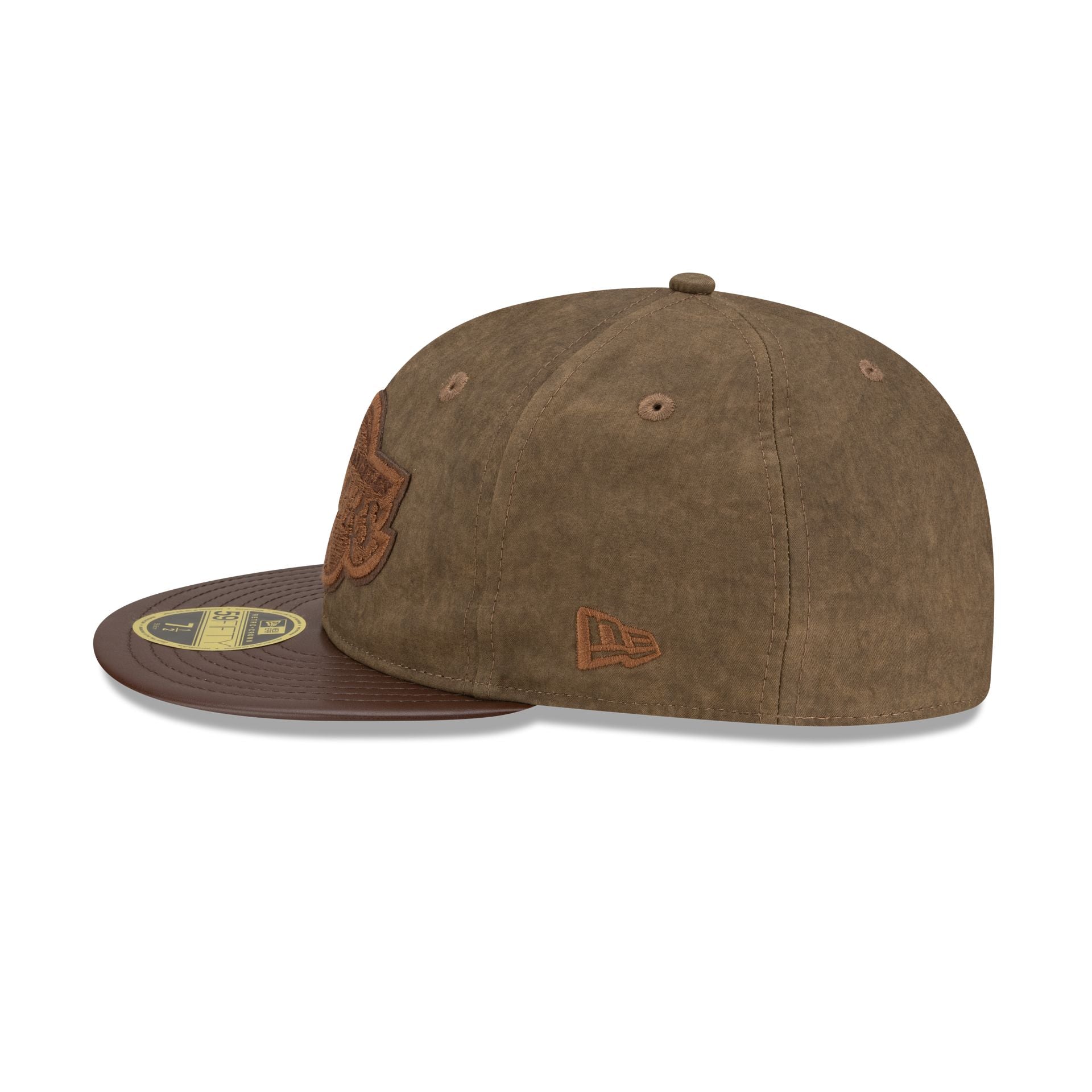 Los Angeles Lakers Utility Linen Retro Crown 59FIFTY Fitted Hat