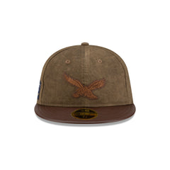 Philadelphia Eagles Utility Linen Retro Crown 59FIFTY Fitted Hat