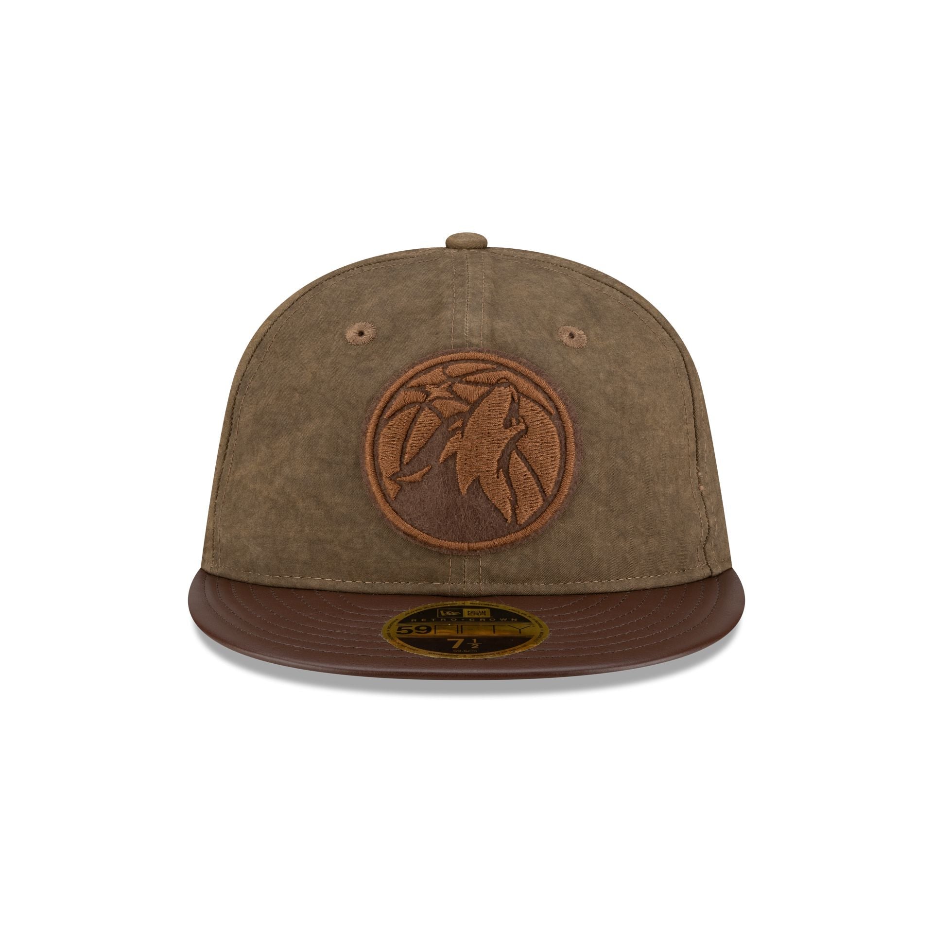 Minnesota Timberwolves Utility Linen Retro Crown 59FIFTY Fitted Hat