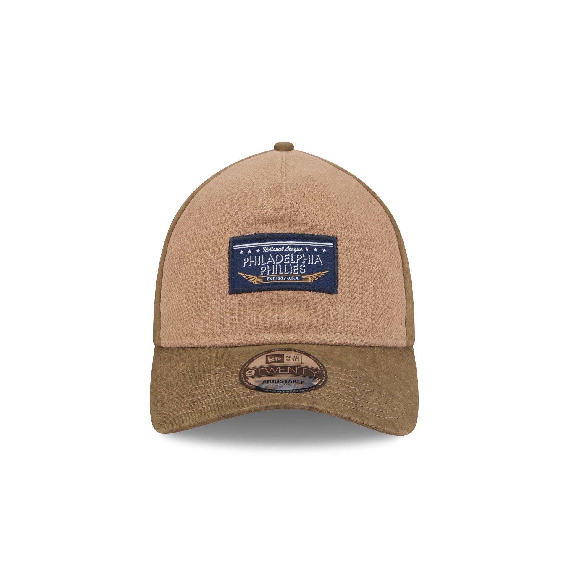 Philadelphia Phillies Utility Linen 9TWENTY A-Frame Adjustable Hat