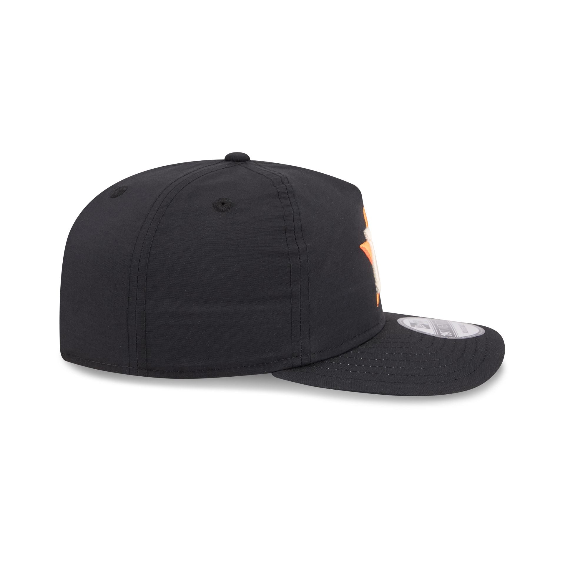 Houston Astros Black Nylon 19TWENTY Snapback Hat
