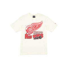 Detroit Red Wings Retro Chrome White T-Shirt