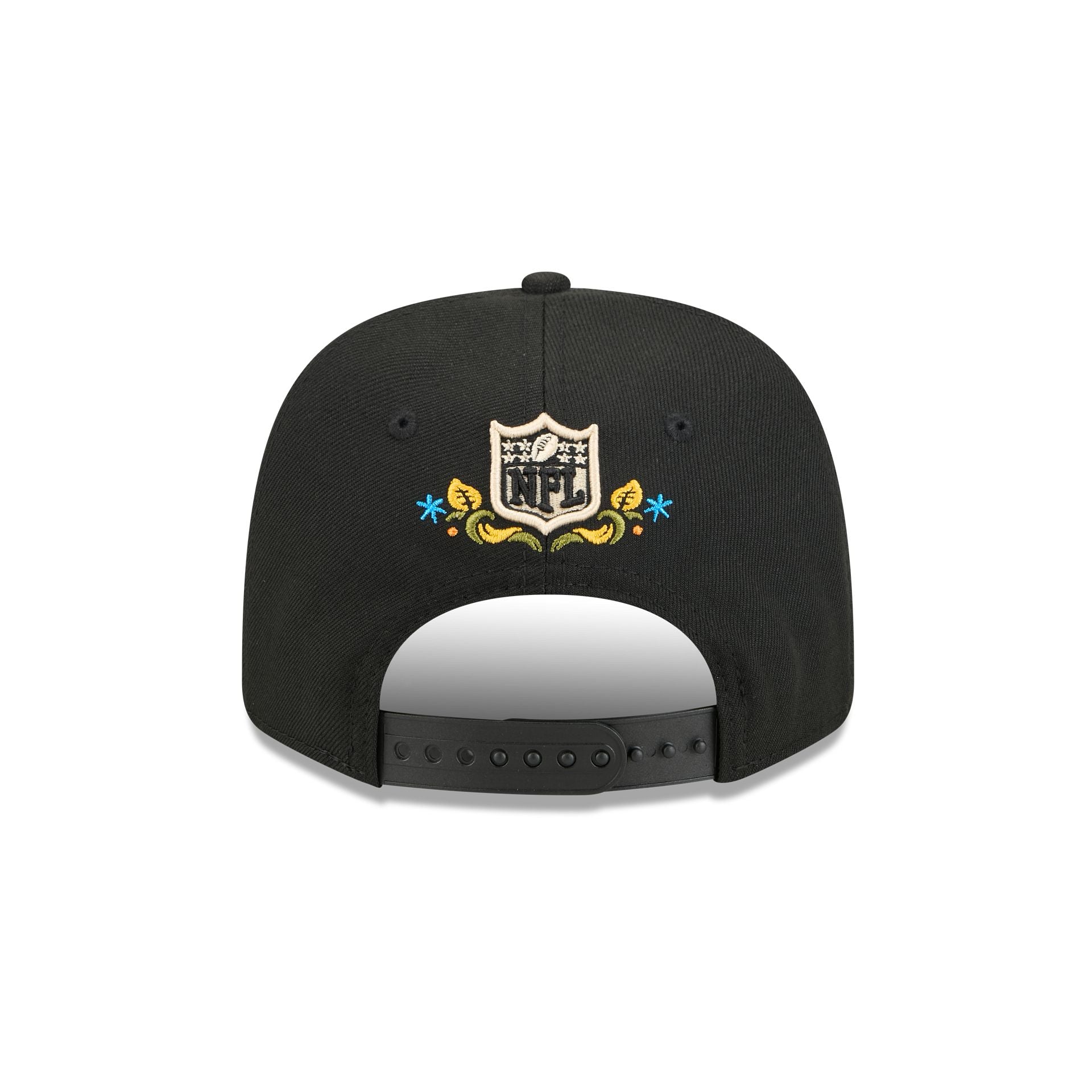 Miami Dolphins Black Color Pop 9SEVENTY Stretch-Snap Hat