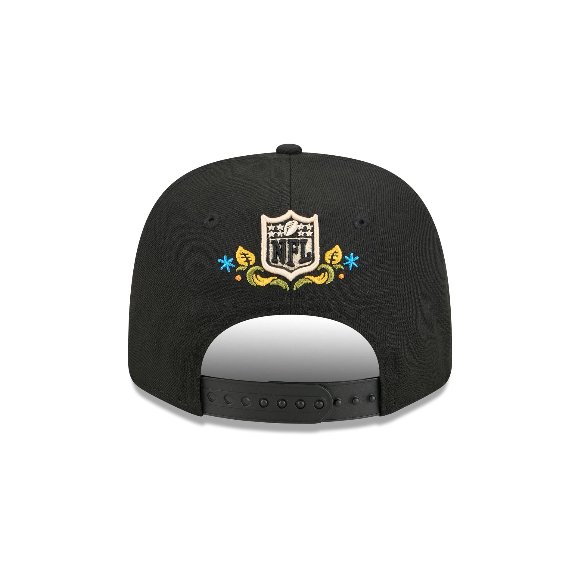 Los Angeles Rams Black Color Pop 9SEVENTY Stretch-Snap Hat