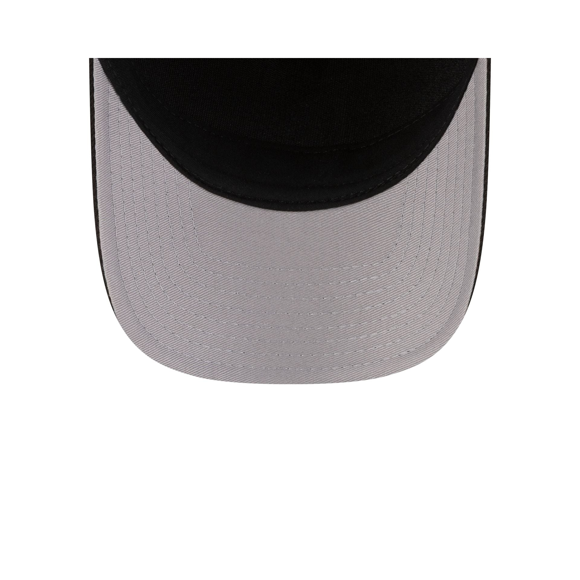 Los Angeles Angels Script Black and White 9FORTY M-Crown A-Frame Snapback Hat
