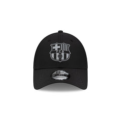 FC Barcelona Reflective Logo Black 9FORTY Adjustable Hat