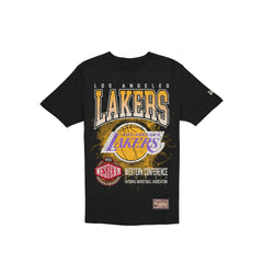 Los Angeles Lakers 1976-2000 Hardwood Classics Black T-Shirt