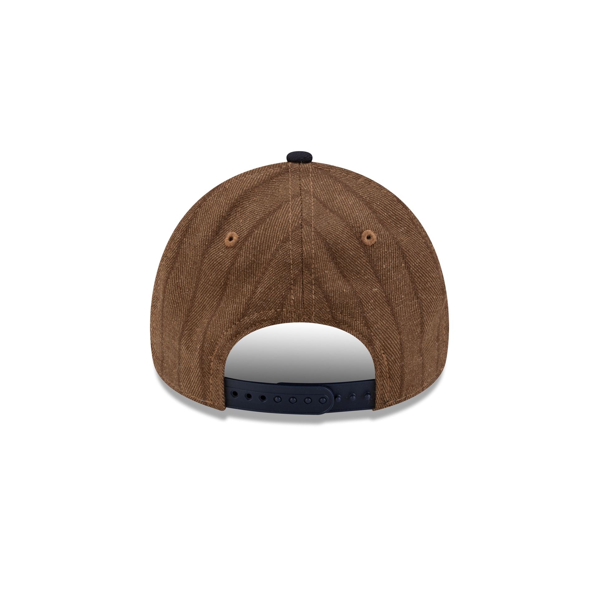 Houston Astros Three Looms Wool Pinstripe 9FORTY A-Frame Snapback Hat