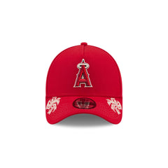 Los Angeles Angels Script 9FORTY A-Frame Snapback Hat