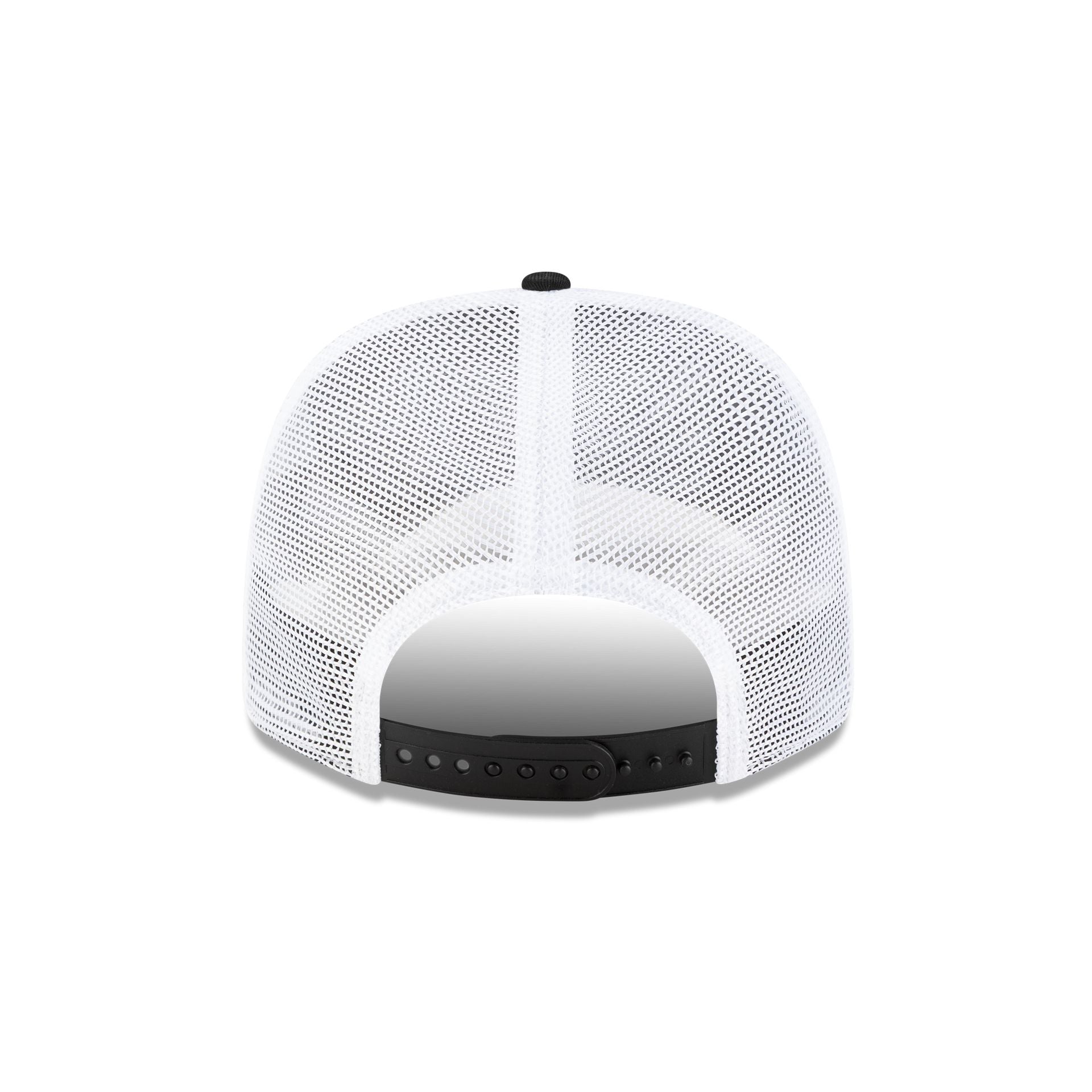 New Era Cap Black Split Panel 9SEVENTY Trucker Hat