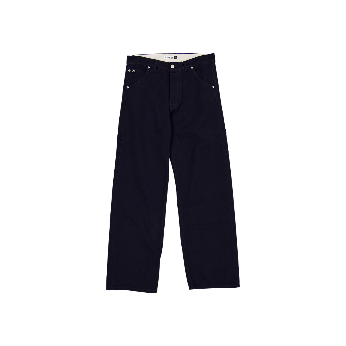 New Era Branded Navy Carpenter Pants