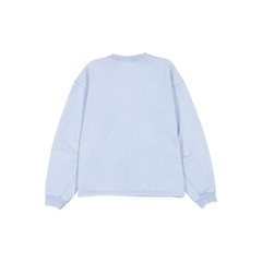New Era Branded Alden Birdseye Blue Crewneck
