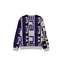 New Era Branded Dark Royal Double Knit Sweater