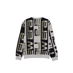 New Era Branded Pebble Double Knit Sweater