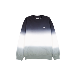 New Era Branded Balsam Green Dip Dye Crewneck