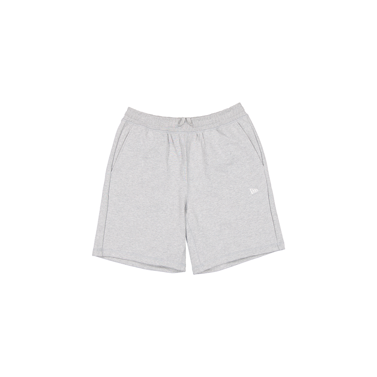 New Era Branded Heather Gray French Terry Shorts