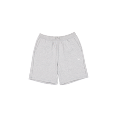 New Era Branded Heather Gray French Terry Shorts