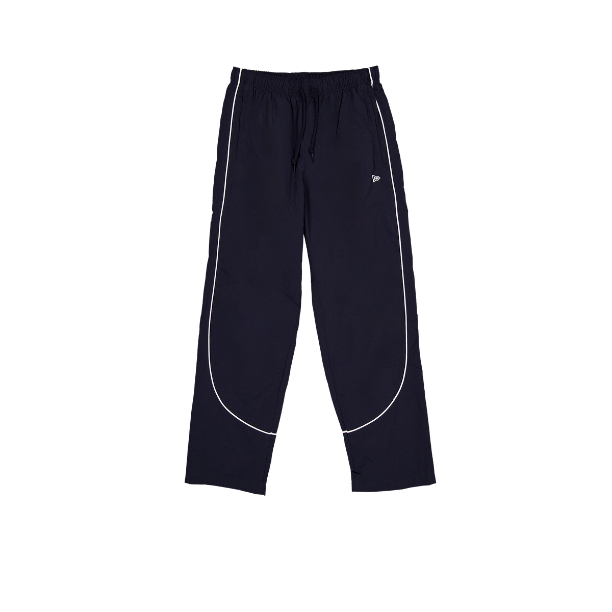 New Era Branded Navy Nylon Tech Pants