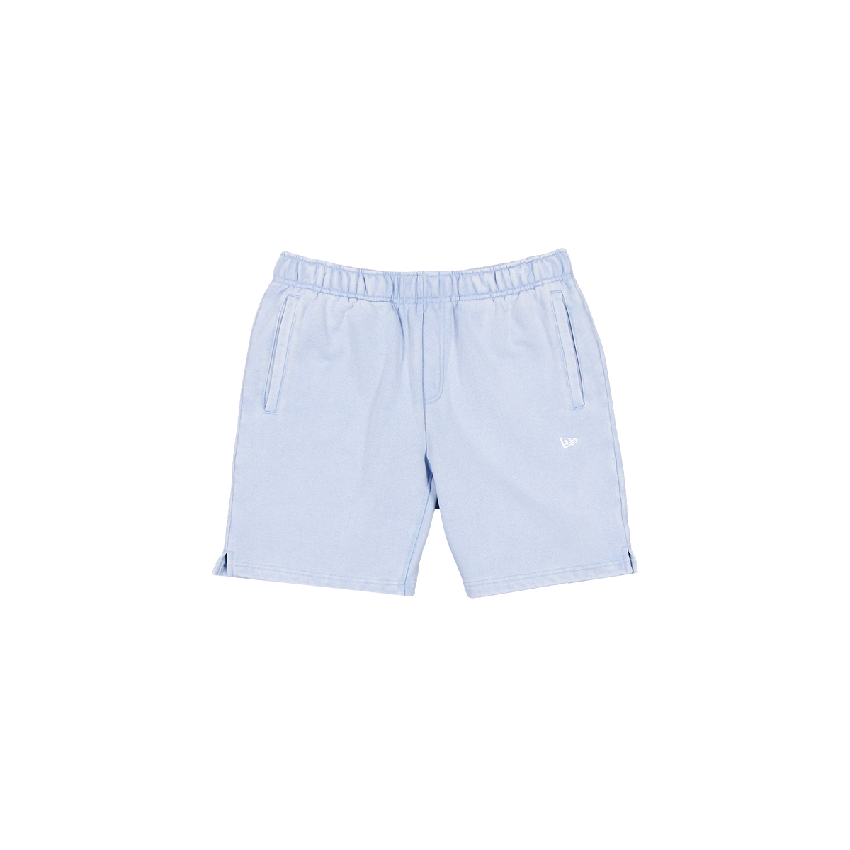 New Era Branded Alden Birdseye Blue Sweatshorts