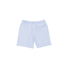 New Era Branded Alden Birdseye Blue Sweatshorts