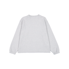 New Era Branded Heather Gray Full-Zip Cardigan