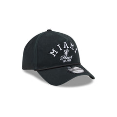 Miami Heat Stacked Rope 9FORTY A-Frame Snapback Hat