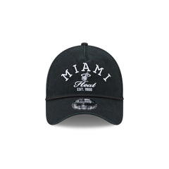 Miami Heat Stacked Rope 9FORTY A-Frame Snapback Hat