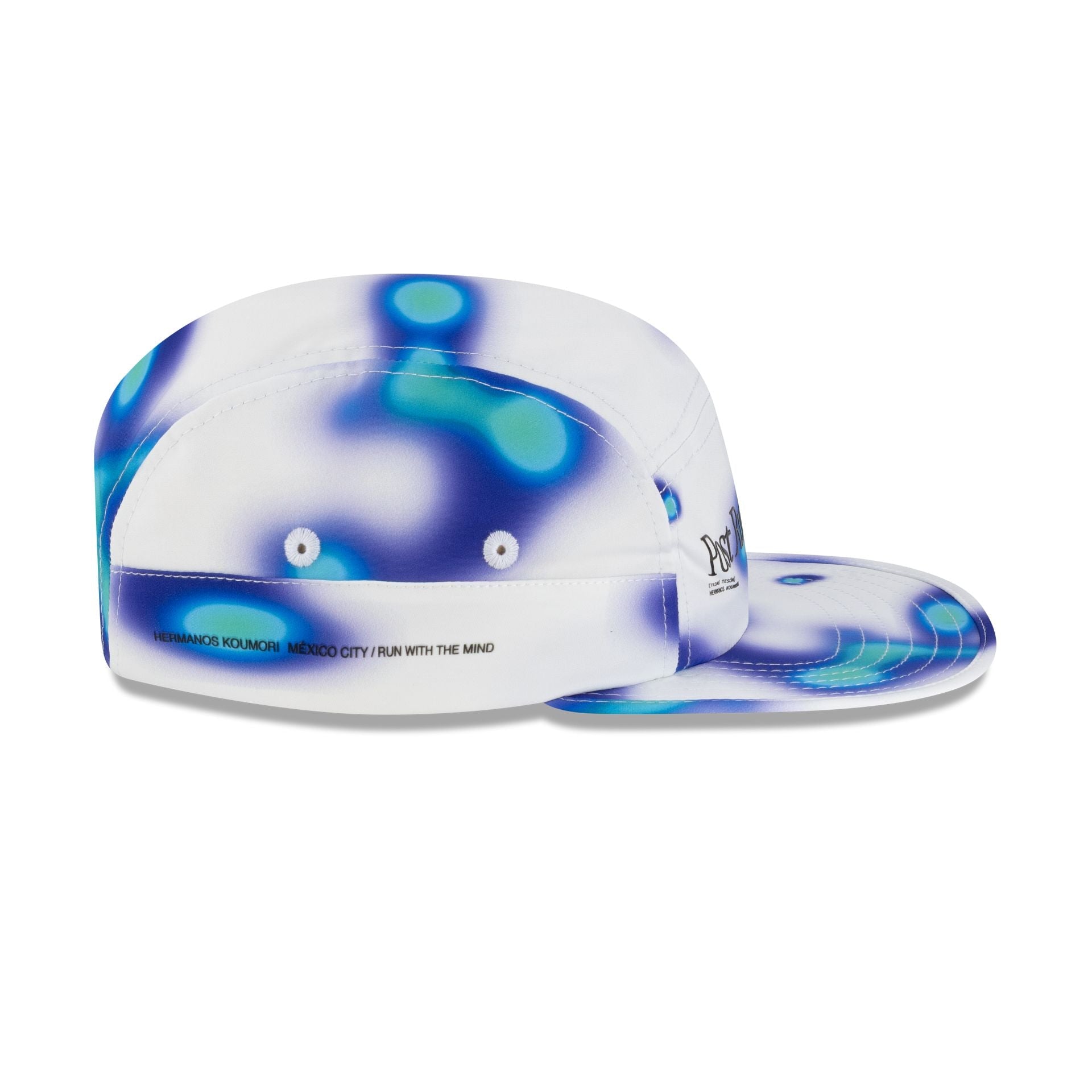 Hermanos Koumori Post Running High White Camper Adjustable Hat