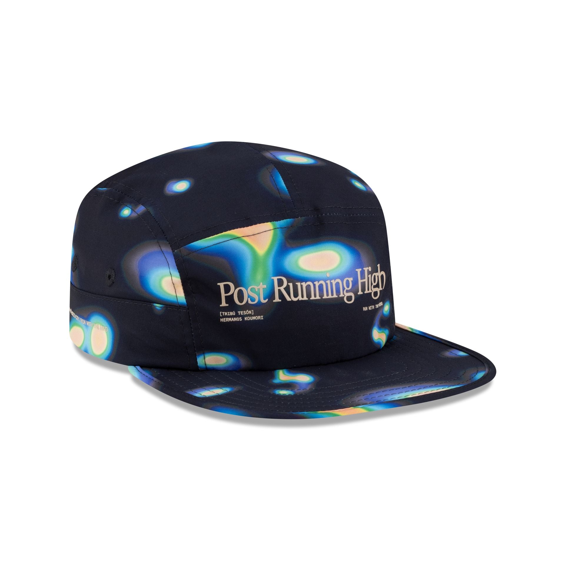 Hermanos Koumori Post Running High Navy Camper Adjustable Hat
