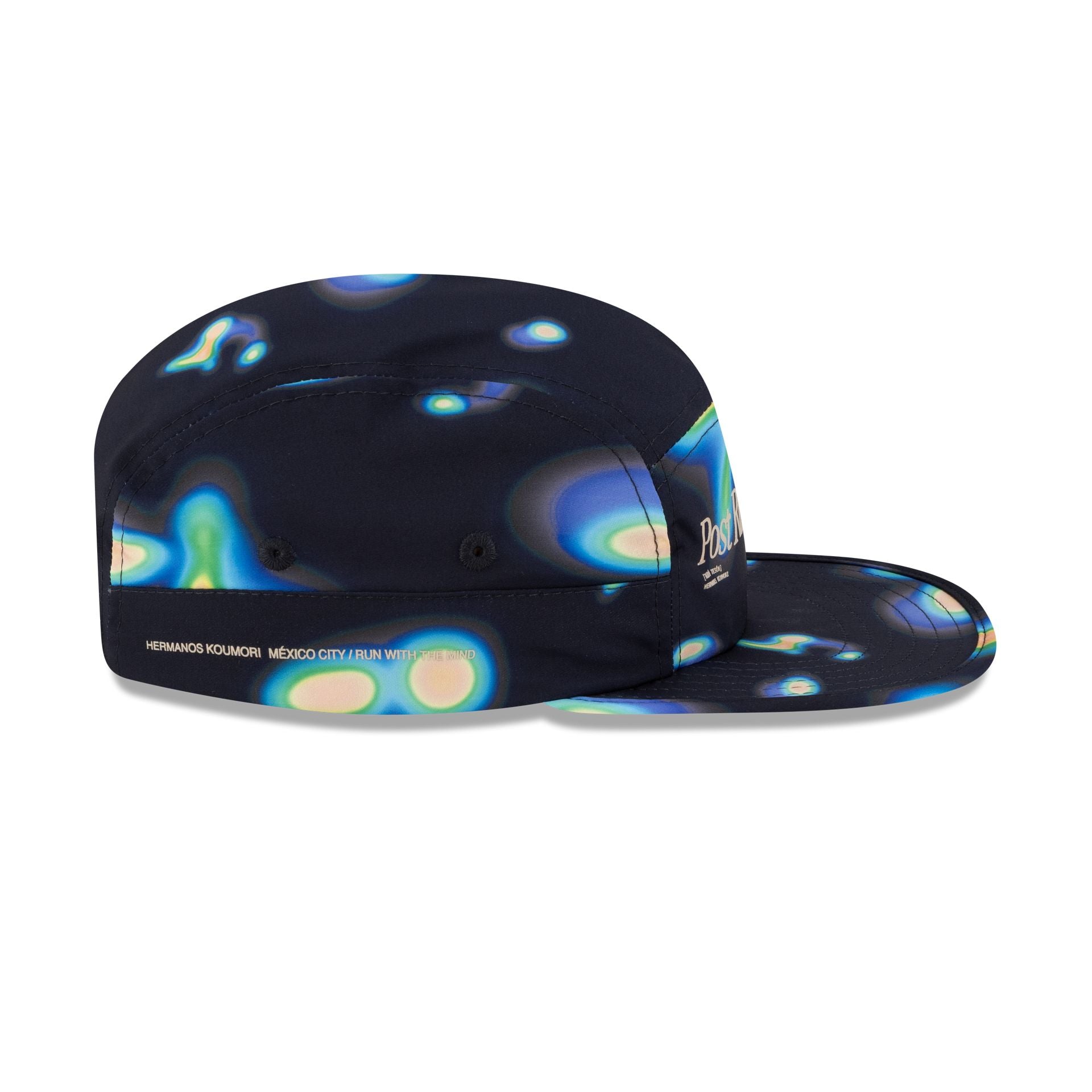 Hermanos Koumori Post Running High Navy Camper Adjustable Hat