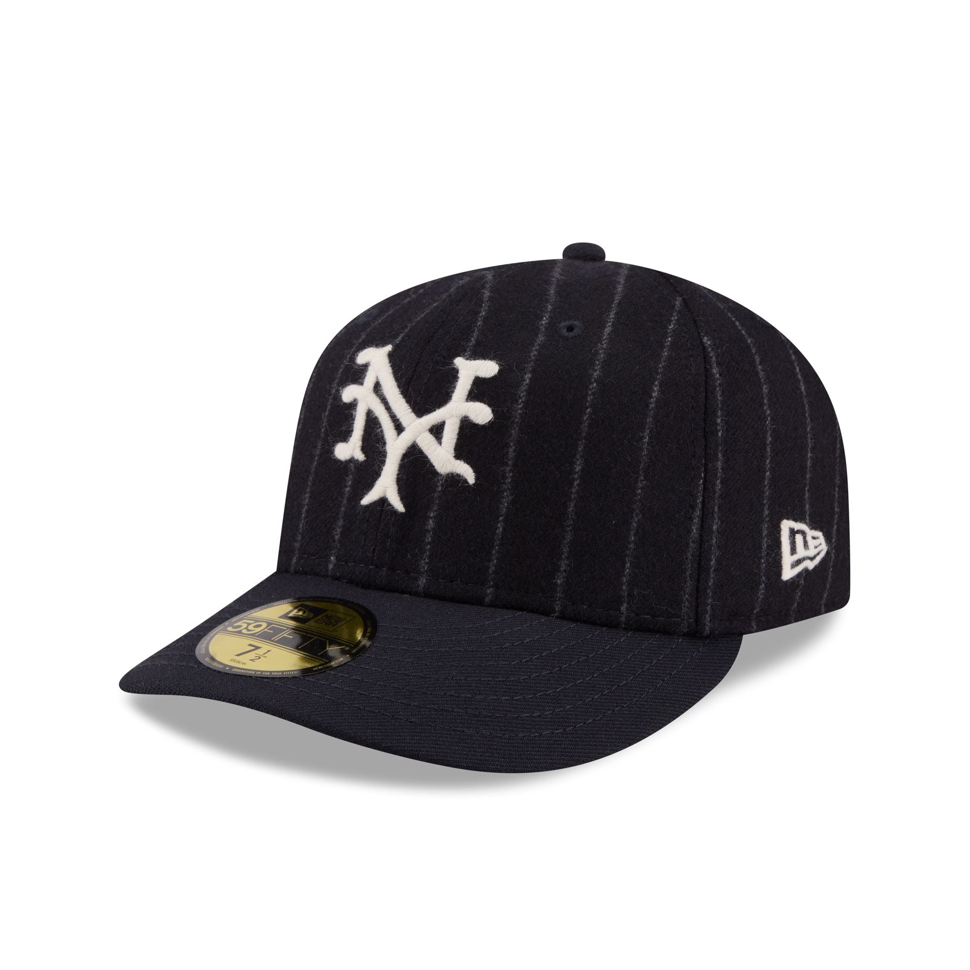 New York Giants Pinstripe Merino & Cashmere Moon 59FIFTY Fitted Hat