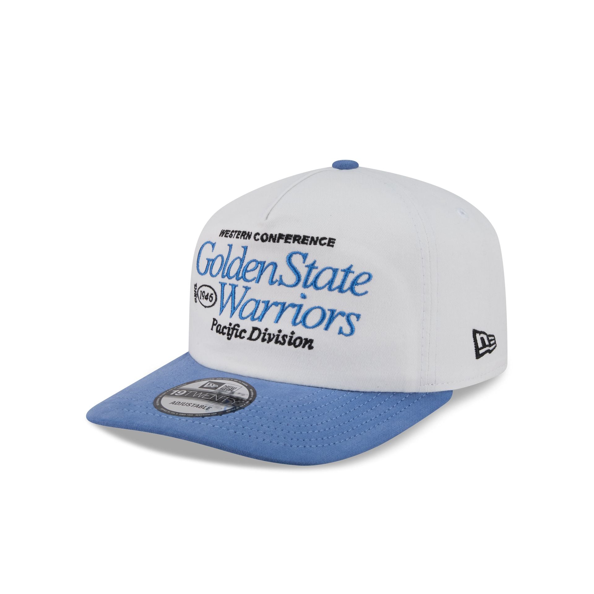 Golden State Warriors Conference Script 19TWENTY Snapback Hat