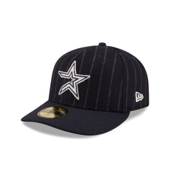 Houston Astros Pinstripe Merino & Cashmere Moon 59FIFTY Fitted Hat