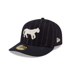 Detroit Tigers Pinstripe Merino & Cashmere Moon 59FIFTY Fitted Hat
