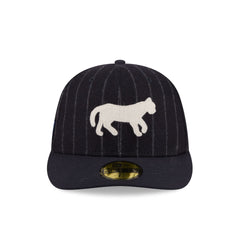 Detroit Tigers Pinstripe Merino & Cashmere Moon 59FIFTY Fitted Hat