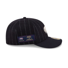Detroit Tigers Pinstripe Merino & Cashmere Moon 59FIFTY Fitted Hat