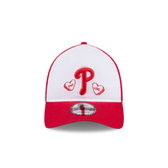 Philadelphia Phillies Heart 9TWENTY A-Frame Adjustable Hat