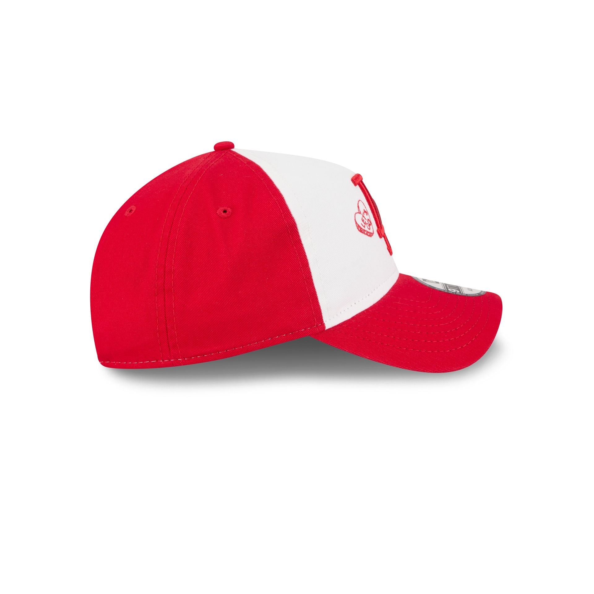 Los Angeles Dodgers Heart 9TWENTY A-Frame Adjustable Hat