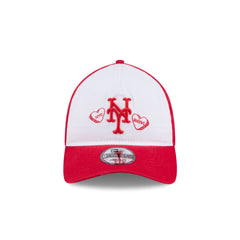 New York Mets Heart 9TWENTY A-Frame Adjustable Hat