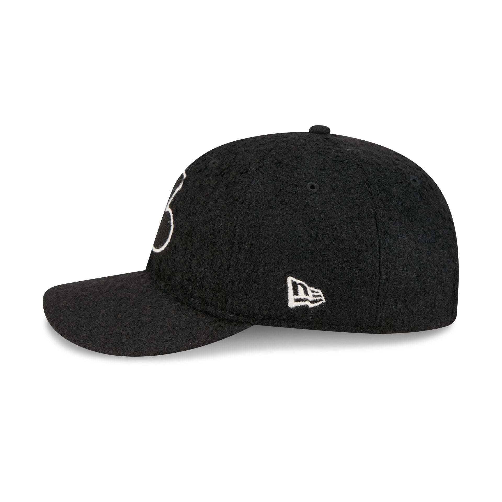 Montreal Expos Navy Merino & Cashmere Moon Retro Crown 9FIFTY Adjustable Hat