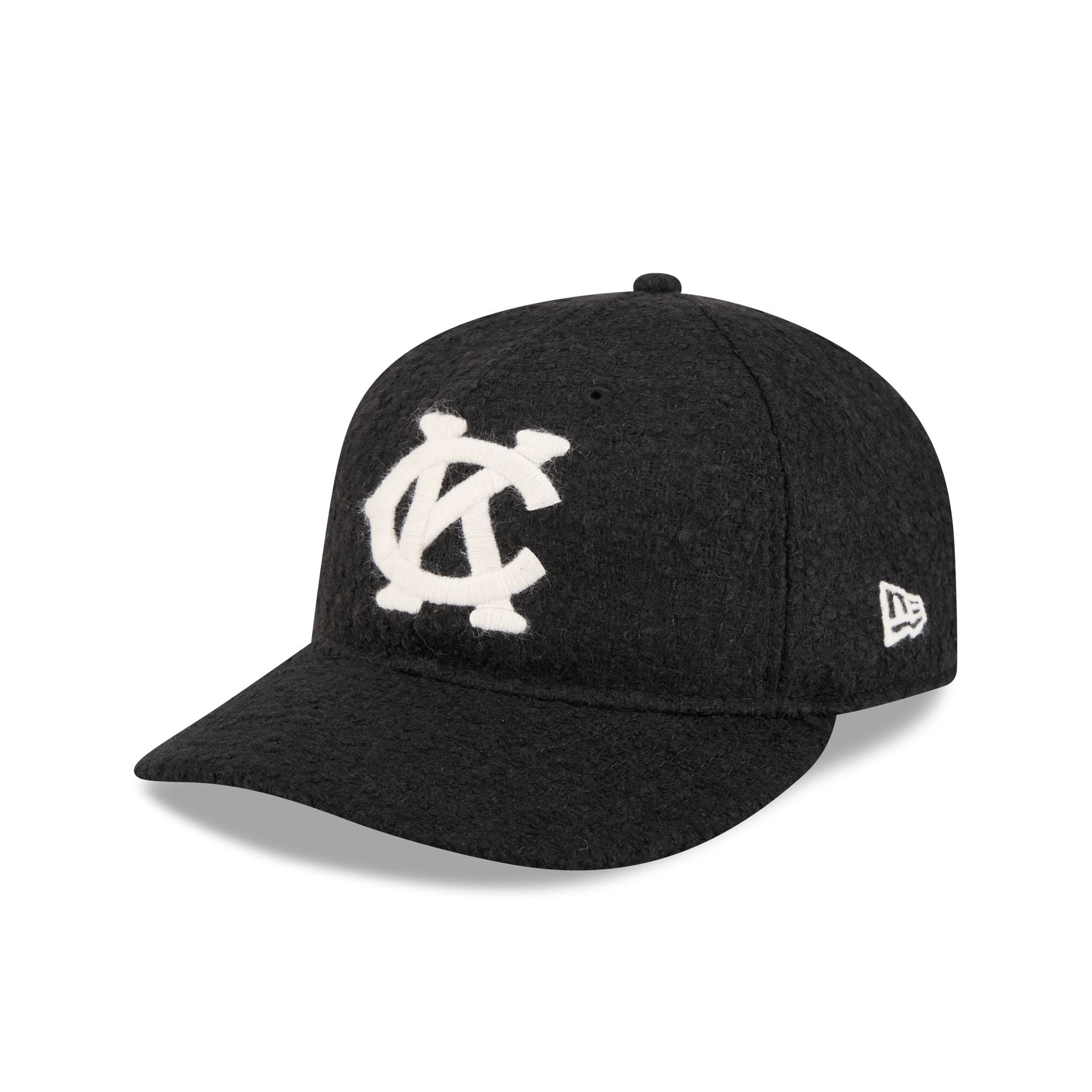 Kansas City Monarchs Navy Merino & Cashmere Moon Retro Crown 9FIFTY Adjustable Hat