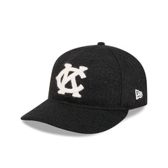 Kansas City Monarchs Navy Merino & Cashmere Moon Retro Crown 9FIFTY Adjustable Hat